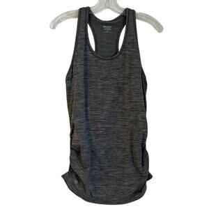 Athleta Racerback Tank, Heathered Dark Gray, Women’s Medium